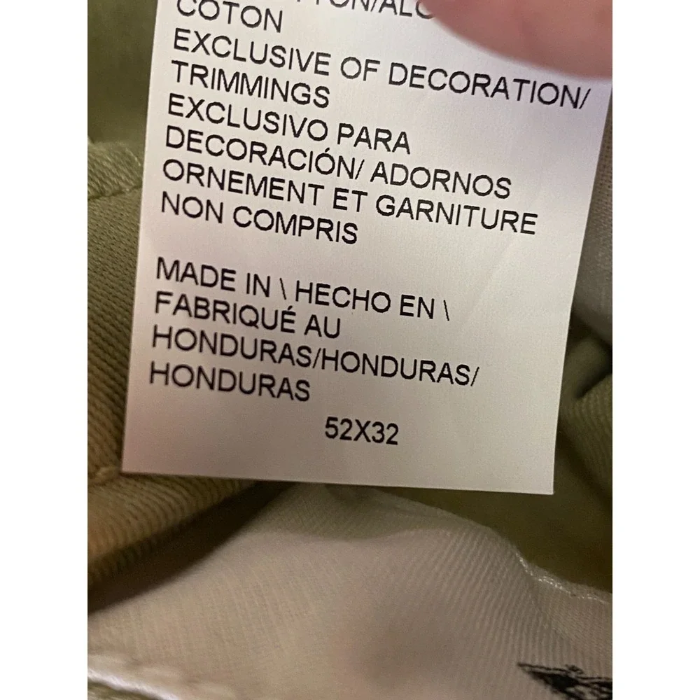 Dickies Men's 874 Original Fit Work Pants 52x32 Khaki Big & Tall